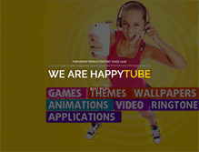 Tablet Screenshot of happytube.com